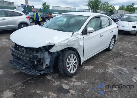 2018 Nissan Sentra Sv from USA, damaged, VIN 3N1AB7AP5JY205052